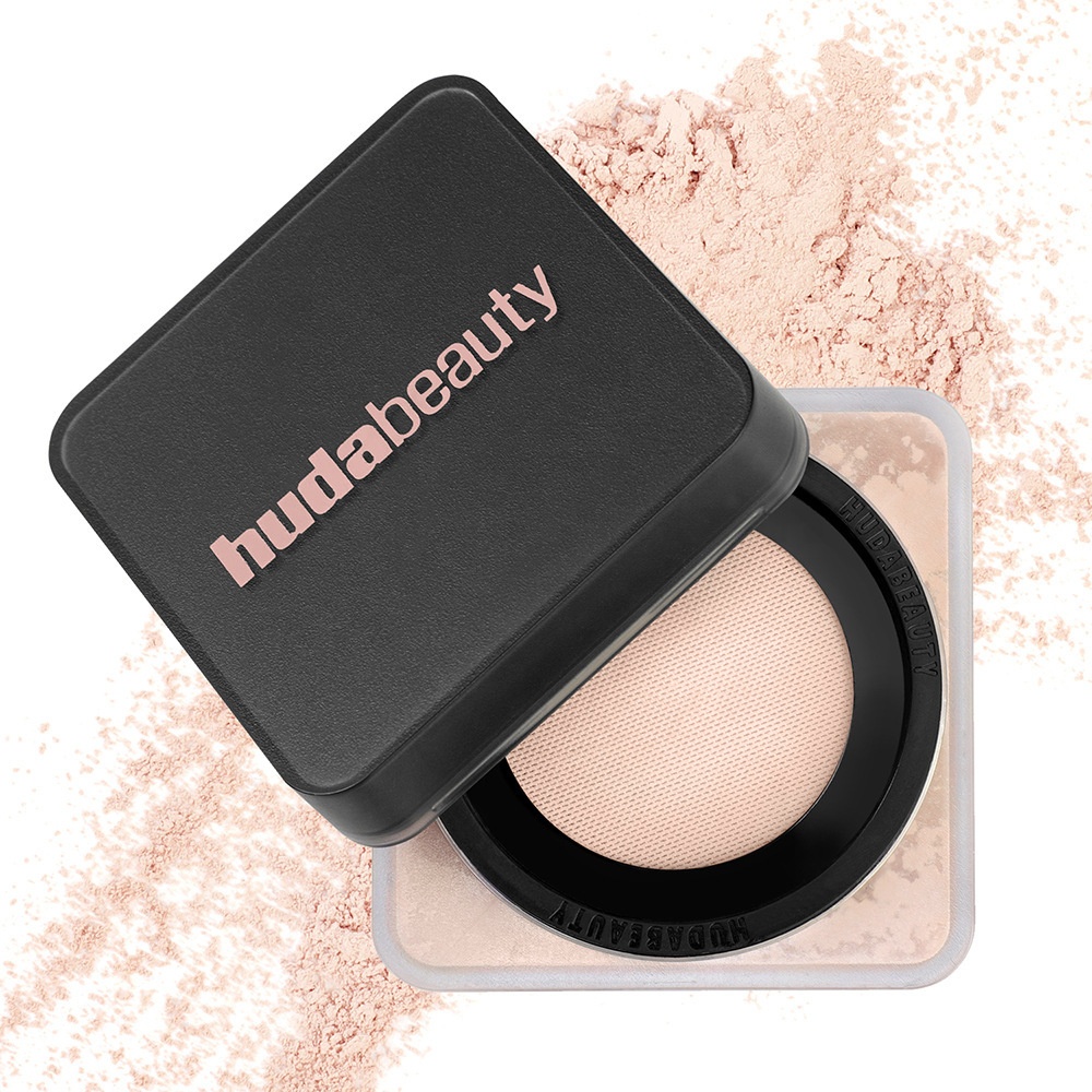 Huda Oil-Control Full Coverage Makeup Setting Powder with Natural Finish Pound Cake Beauty Refreshing Finish