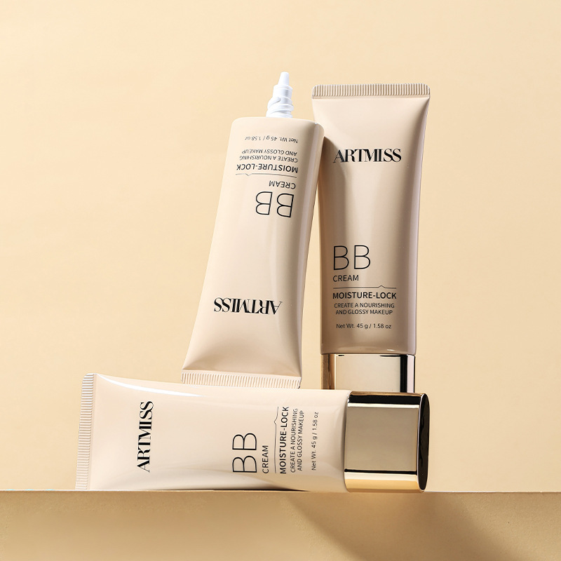 Cross-Border Exclusive Concealing Moisture-lock Brightening BB Cream Foundation Skin Tone Isolation Primer Bare Face Cream