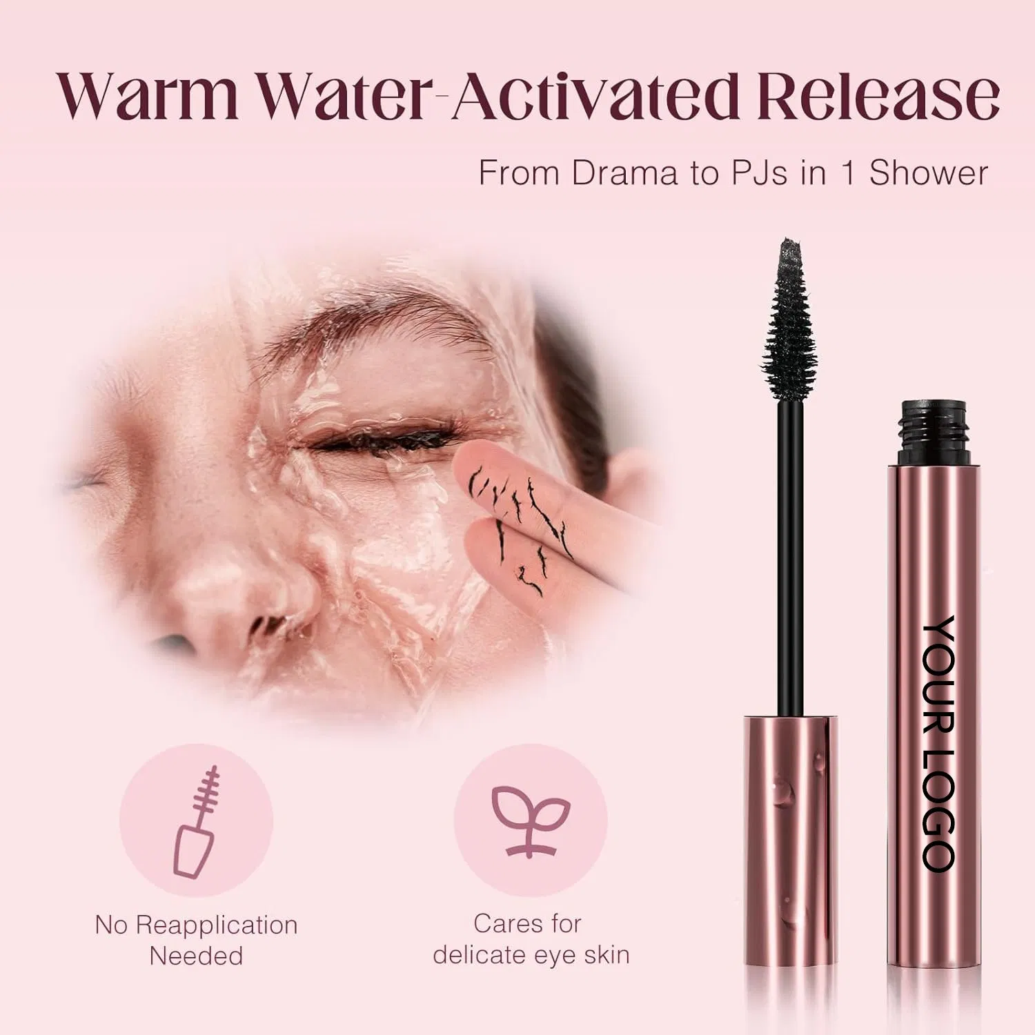 High-Quality Makeup Liquid Tubing Mascara Easy Removal Waterproof Extra Volume Private Label Mascara