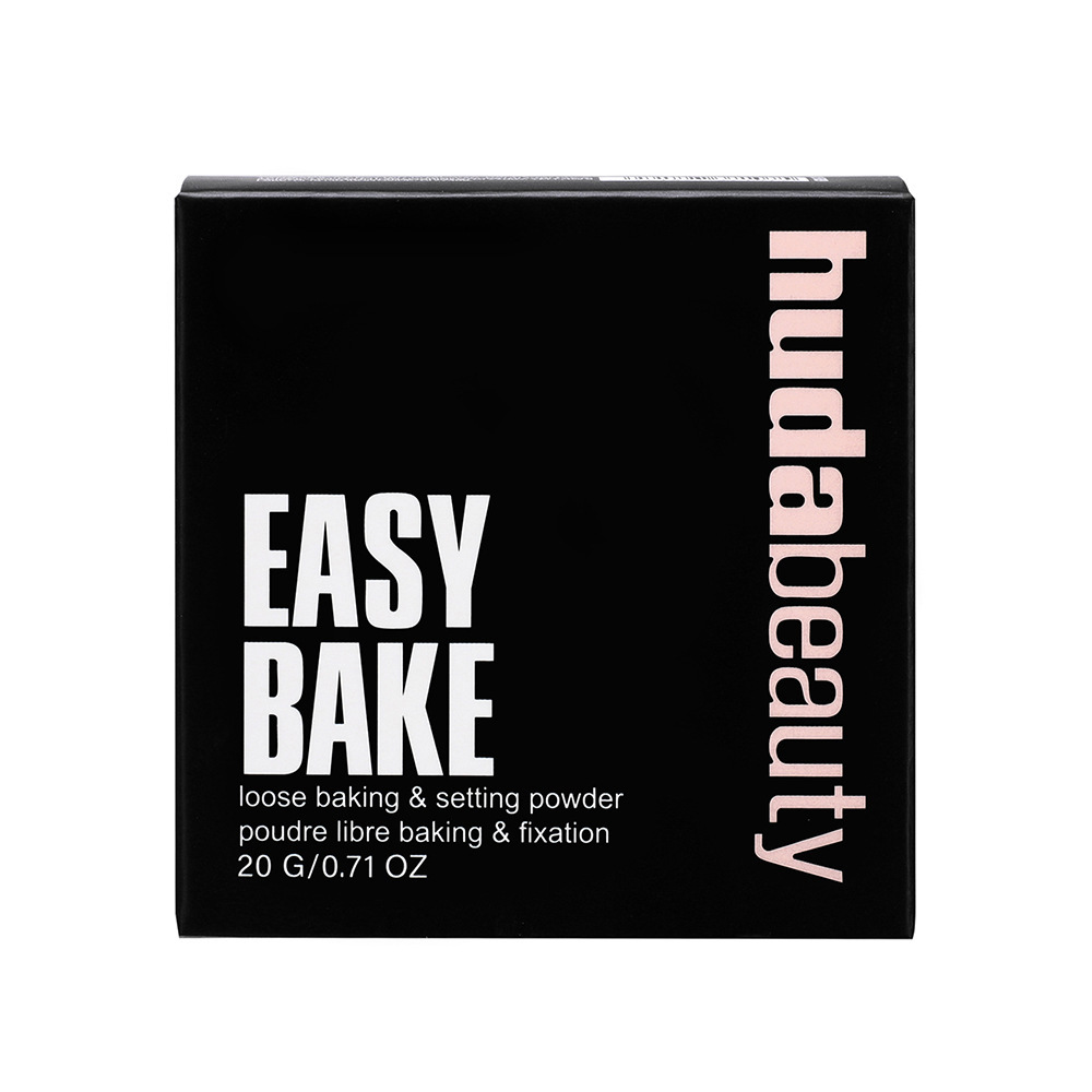 Huda Oil-Control Full Coverage Makeup Setting Powder with Natural Finish Pound Cake Beauty Refreshing Finish