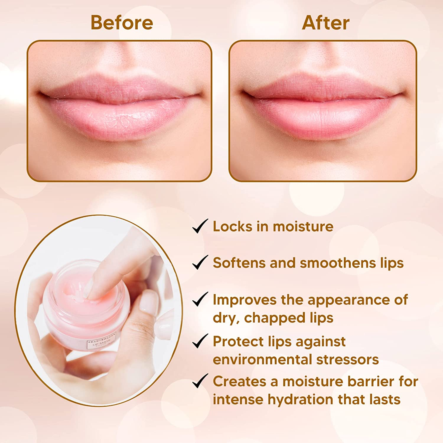 Lip mask detail 4