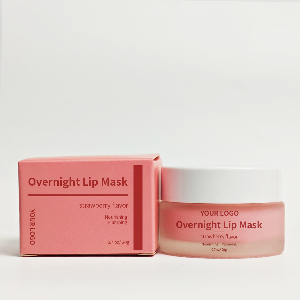 OEM/ODM Organic Berry Lip Mask for Hydrating Moisturizing Exfoliating Pink Plumping Lip Sleeping Balsamo Care Mask