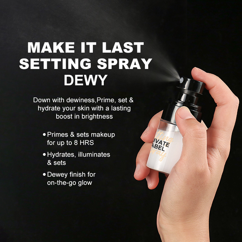 Wholesale Matte Magic Sweat-proof Mask-proof Lightweight Long Lasting Oil Control 30ml Setting Spray for Face Beauty