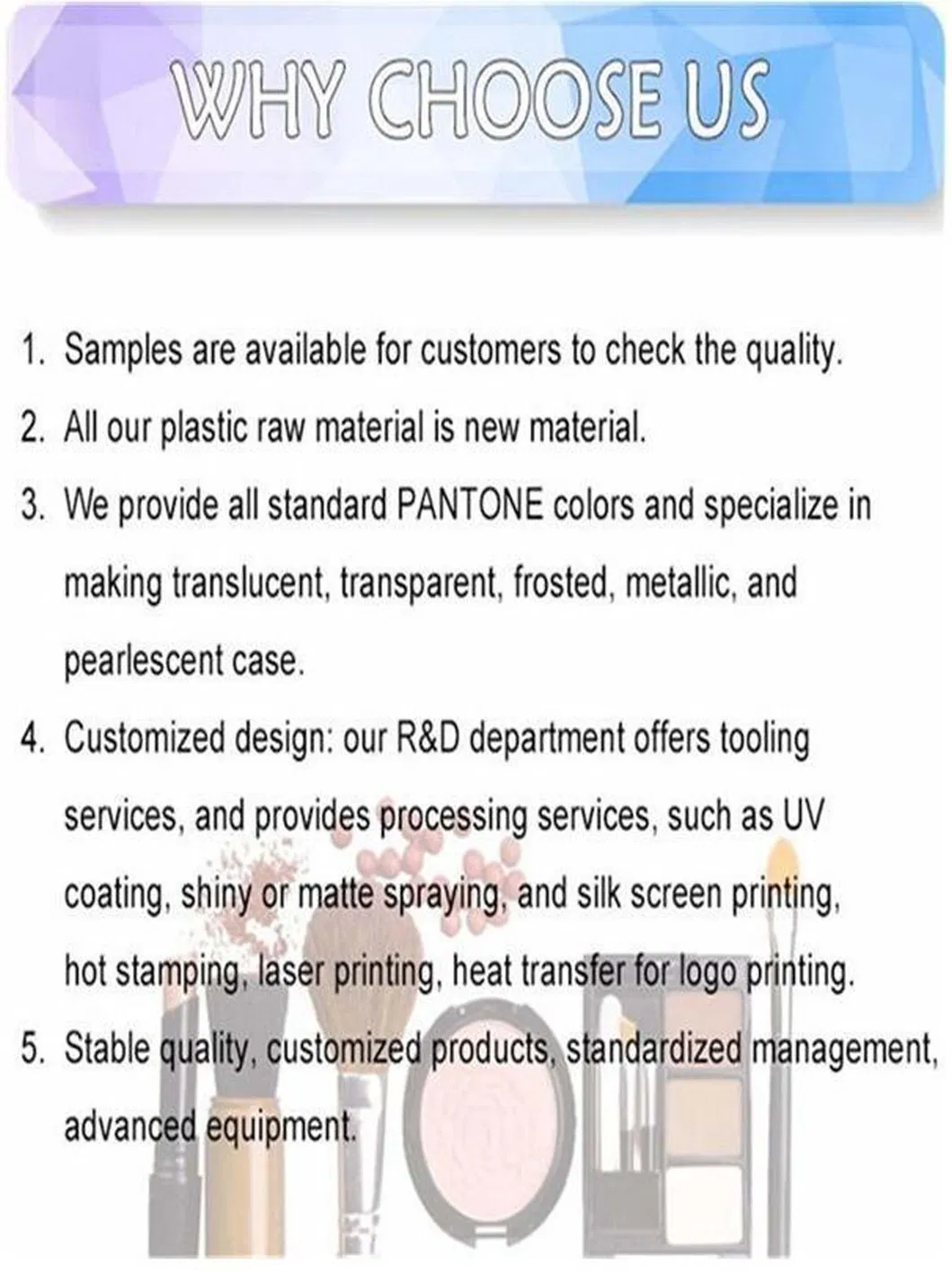 Round Plastic Mascara Case 13ml