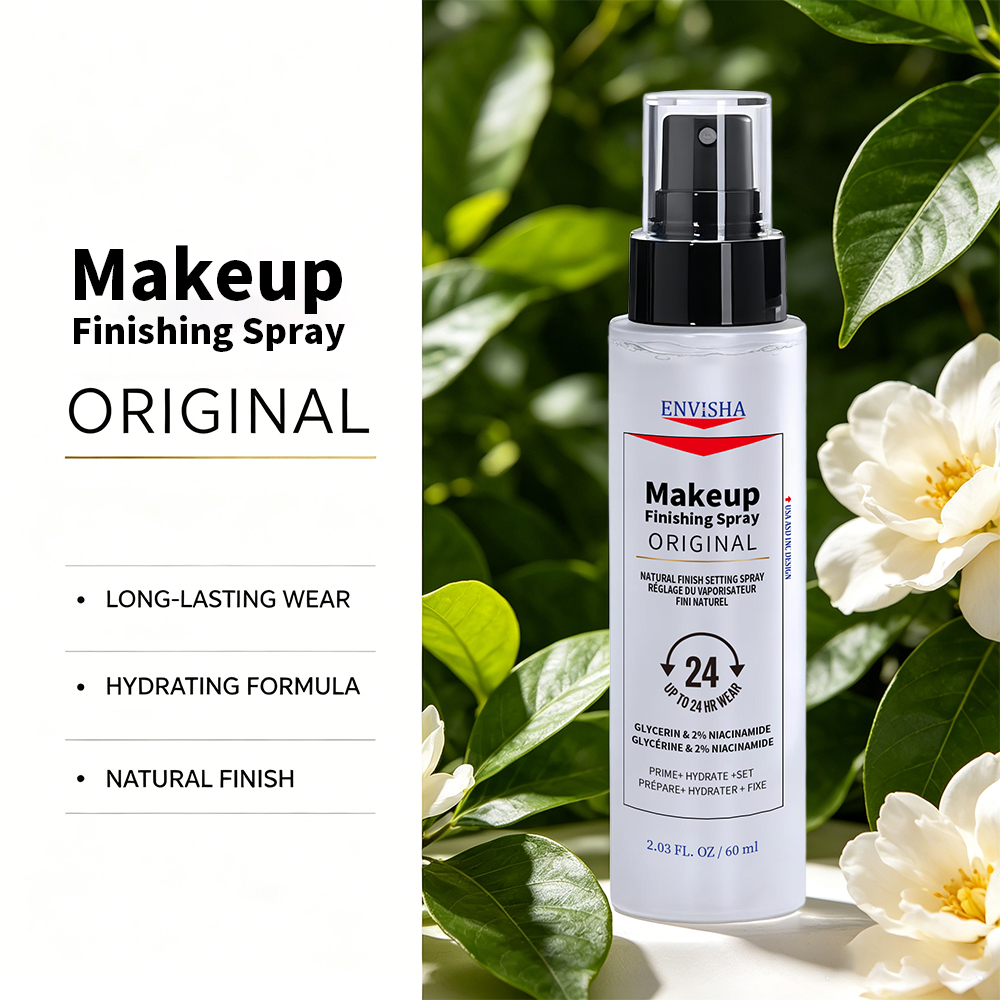 OEM/ODM Face Care Natural Finish Matte Radiant Setting Spray Moisturizing Pore Minimizing Makeup Spray Setting Spray