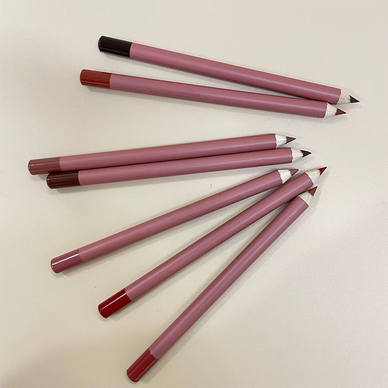 High Pigment 8 Shades Matte Finish Long Lasting Waterproof Smooth Lip Liner