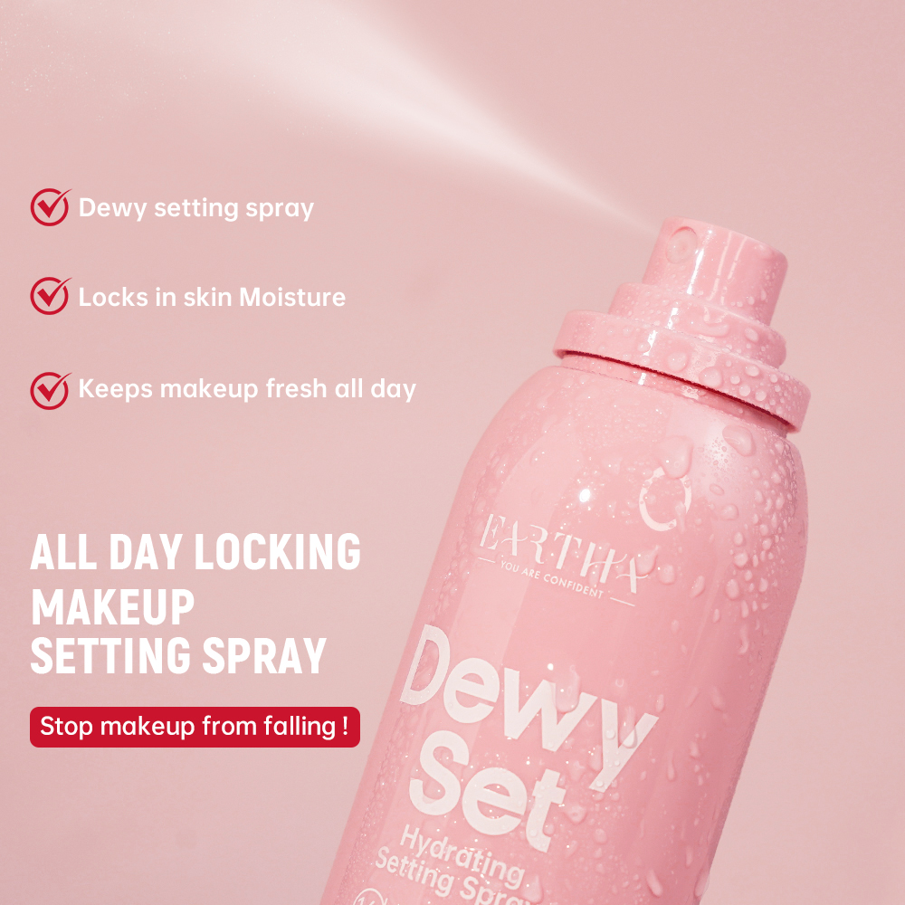 OEM Private Label Vegan Oil Control Stay Make Up Fixer Spray Long Lasting Finishing Spray Makeup Fixer Spray