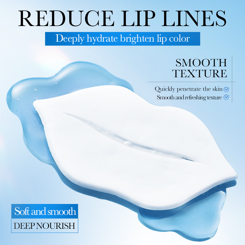 OEM/ODM High Quality Coconut Oil Lip Mask Sodium Hyaluronic Acid Lightening Moisturizing Removes Dead Skin Improves Lip Color