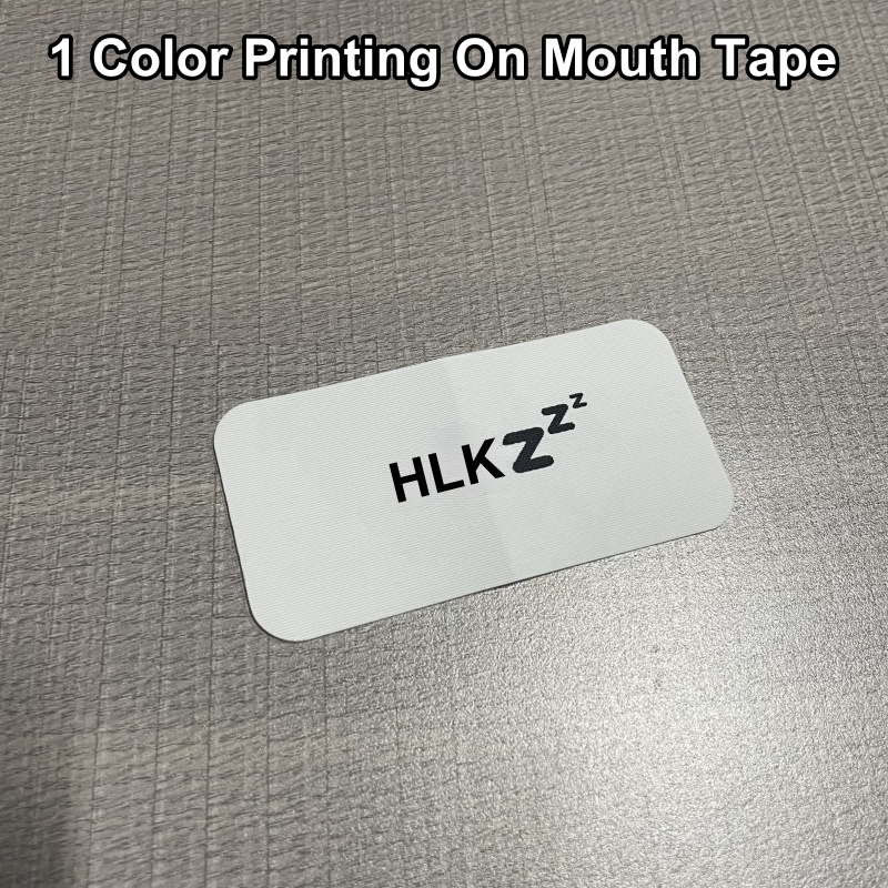 HLK Soft Silk Customized Collagen Vitamin Mouth Tape Keep Lips Moisturized High Quality Sleep Anti-Snoring Patch For Sleeping