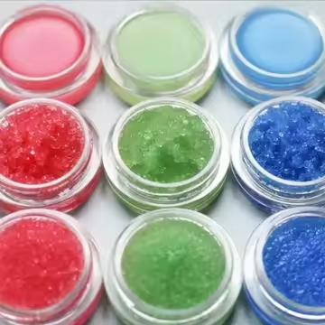 6 Fruit Double-Deck OEM Lip Care Scrub Large/Small Particle Lip Scrub+Lip Mask Clean and Moisturizing Wholesale Lip Scrub