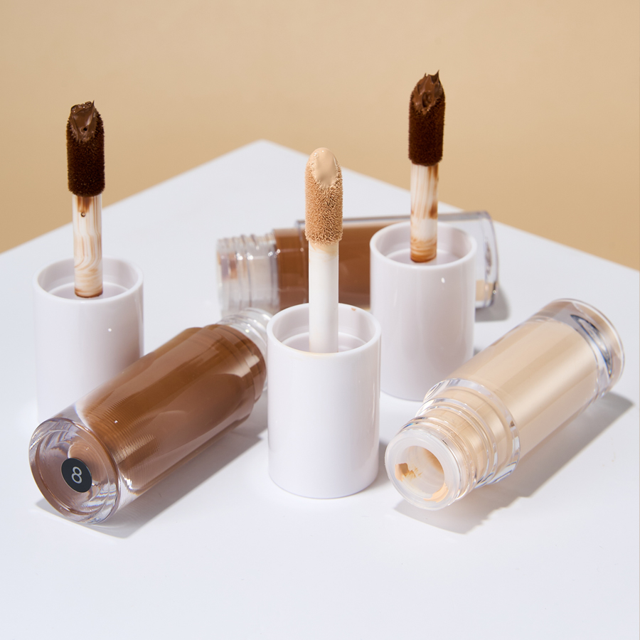 LOW MOQ Make Your Own Liquid Concealer Makeup Full Coverage Private Label Waterproof 8 Color Foundation Concealer Pen SticK