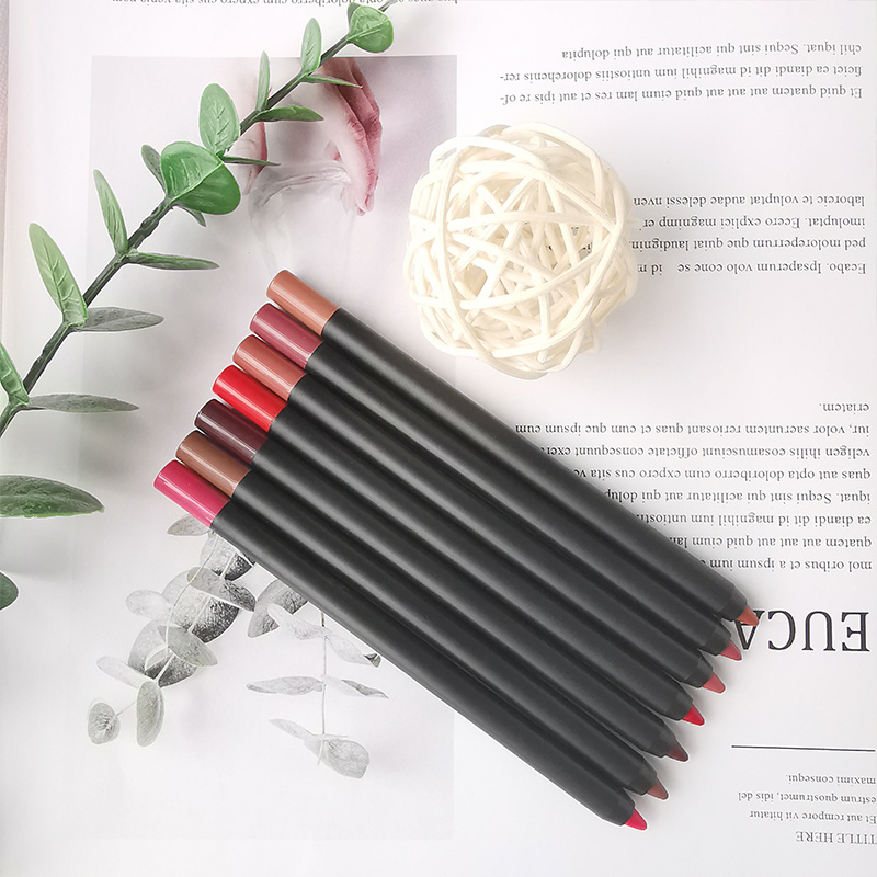Private Label 24 Colors Available Lip Liners Waterproof Vegan High Quality