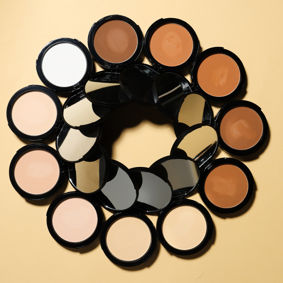 11 Colors Face Finishing Pressed Setting Powder Makeup Fixing Concealer Natural Matte White Pressed Powder Setting Makeup