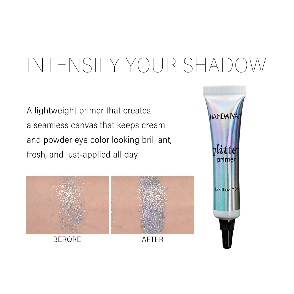 HANDAIYANLong-lasting Sequin Base Moisturizing Facial Pre-makeup Cream and Eye Primer