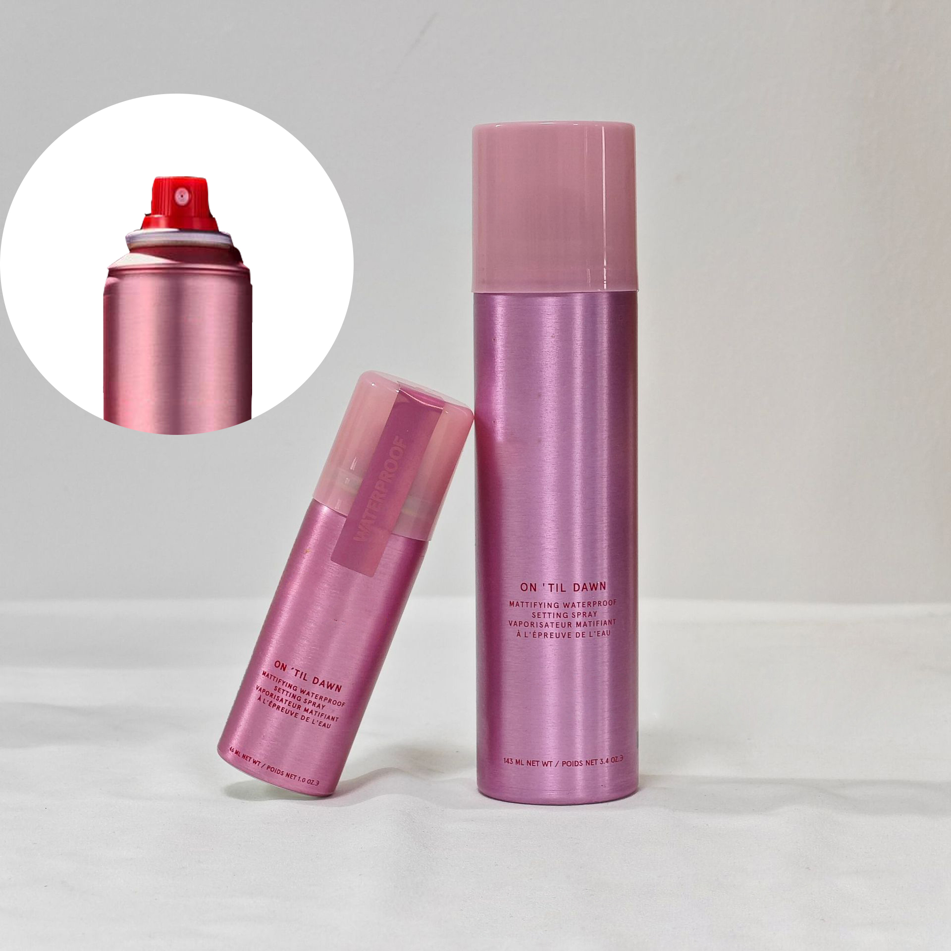 143ml One Waterproof Mineral-Based Makeup Setting Mist Spray Long-Lasting Water Resistant Oil-Control Matte Finish