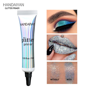 Wholesale Professional Makeup Long Lasting Glitter Glue Eye Primer Makeup Cream Private Label