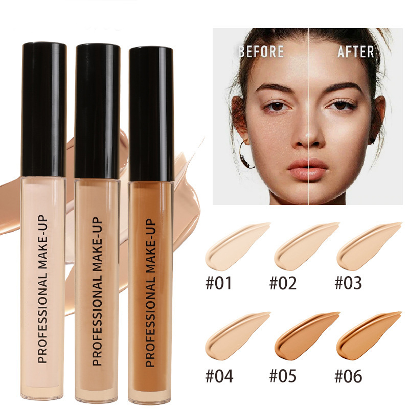Full Coverage Liquid Concealer Oil Control Waterproof Sweat-Proof Long Lasting Foundation Stick Face Makeup Wholesale OEM ODM