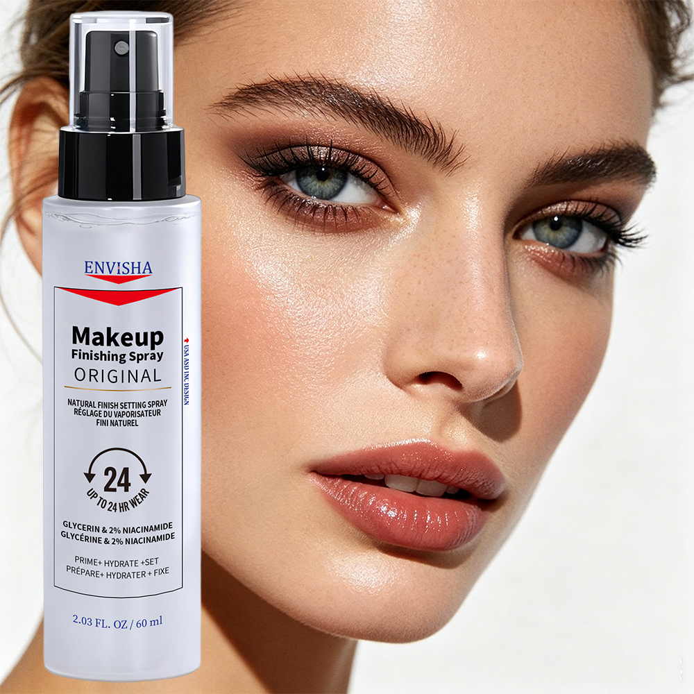 OEM/ODM Face Care Natural Finish Matte Radiant Setting Spray Moisturizing Pore Minimizing Makeup Spray Setting Spray