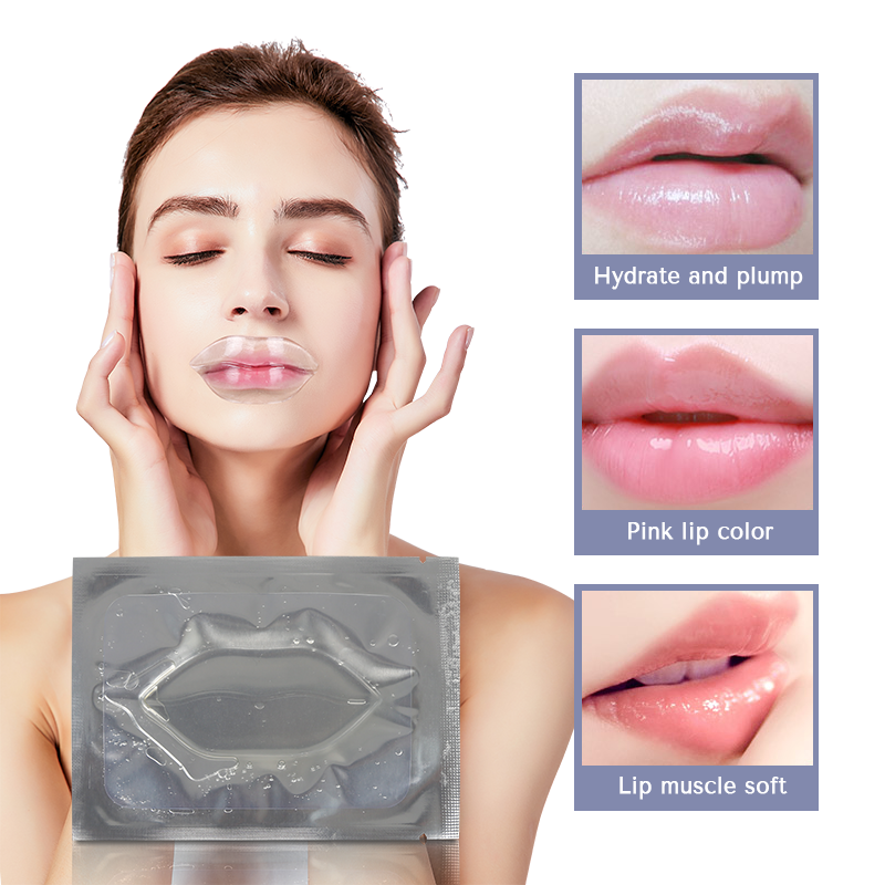Transparent Sheet Lip Mask with Vitamin C &amp; Collagen for Face &amp; Lips Moisturizer Anti-Wrinkle Care Wholesale OEM/ODM