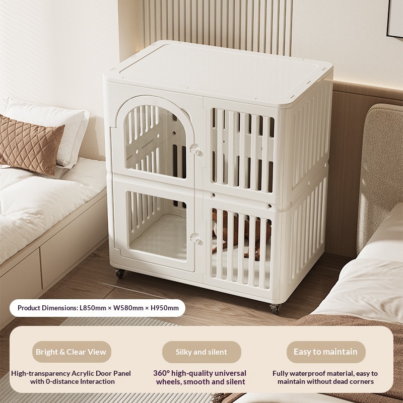 Indoor Cat Villa Cage