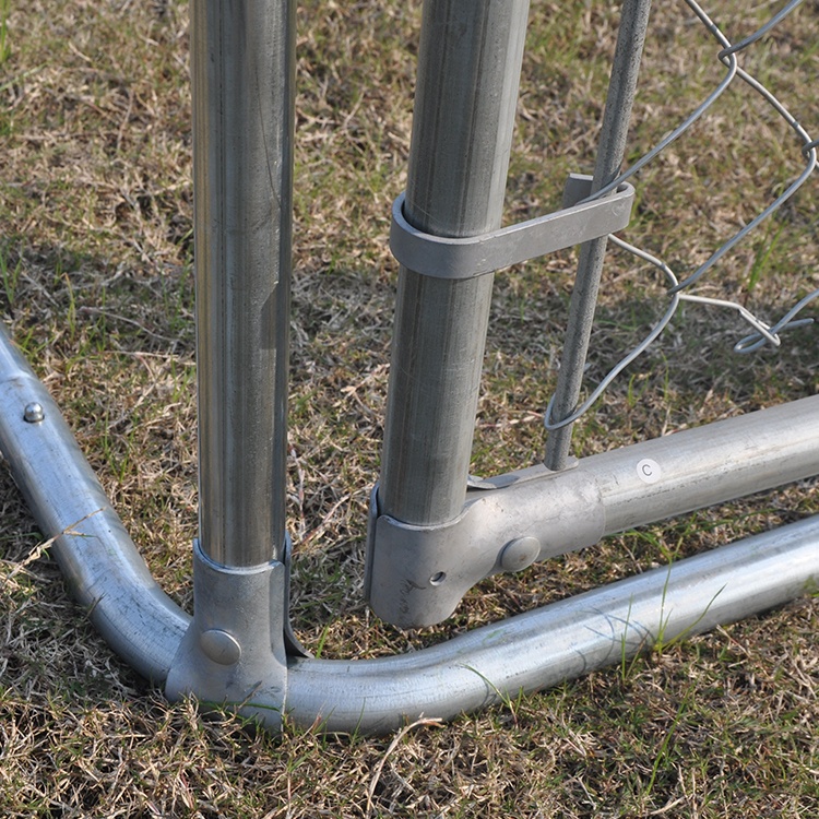 High Quality Fencing Outdoor Heavy Duty Dog Kennels Large Outdoor Run Cage with Shelter for Sale