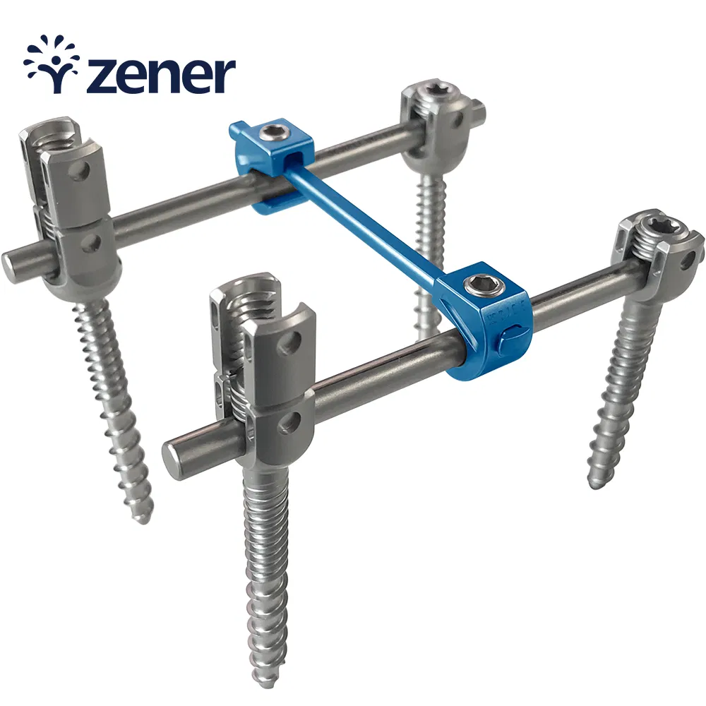 Medical Supply Surgical Orthopedic Implant Titanium Coating New Z5 Short Mono-Axial Screw III Spinal Fixation System