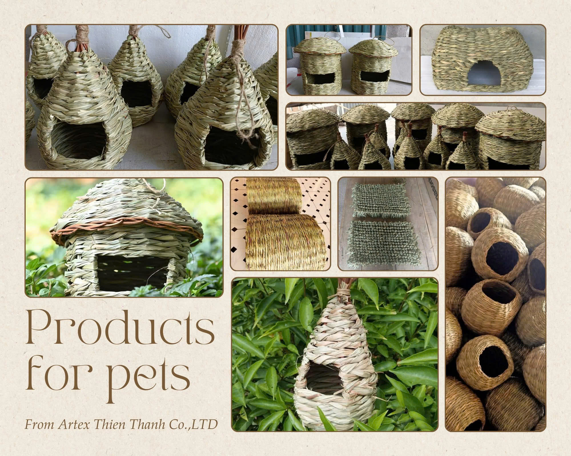 Rabbit Straw Nest