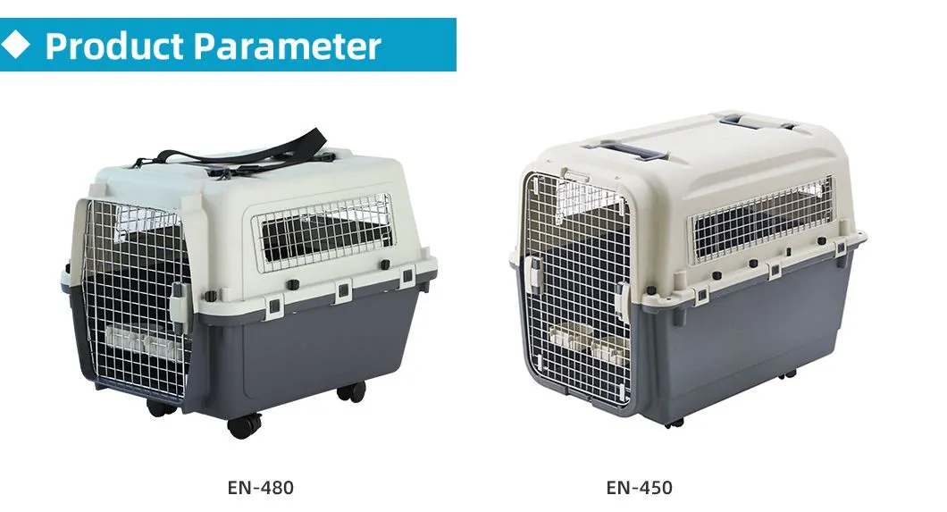 New Arrival Durable Folding Pet Dog Transport Aviation Box Detachable Airline Approved Travel Pet Carriers Cage