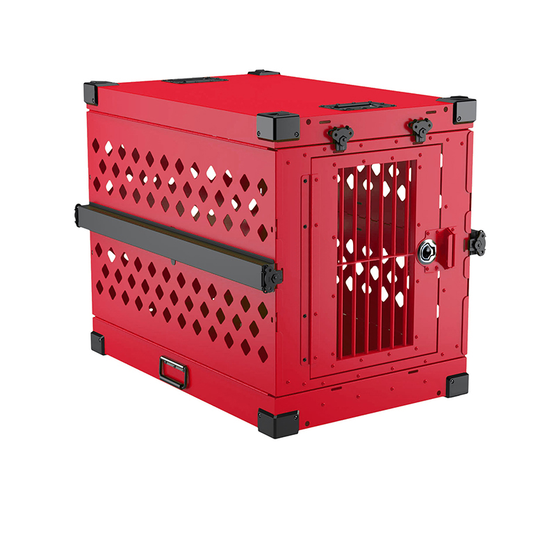 New Arrival Hot Sale Durable High Quality Aluminum alloy Portable Car mounted Dog training cage Dog crate