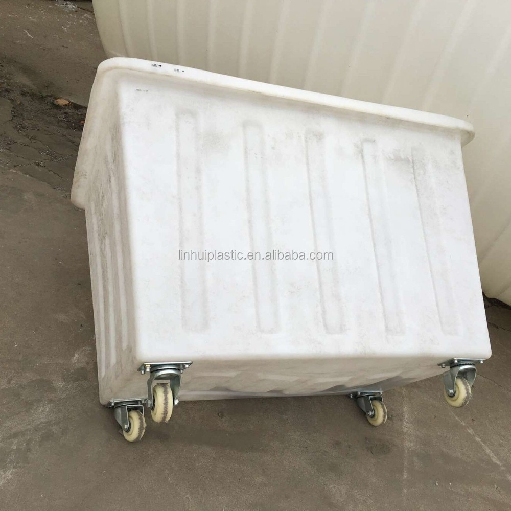 450 Ltr Heavy Duty Crate Made for Manufacturing Plant by LLDPE Rotomoulding Technique