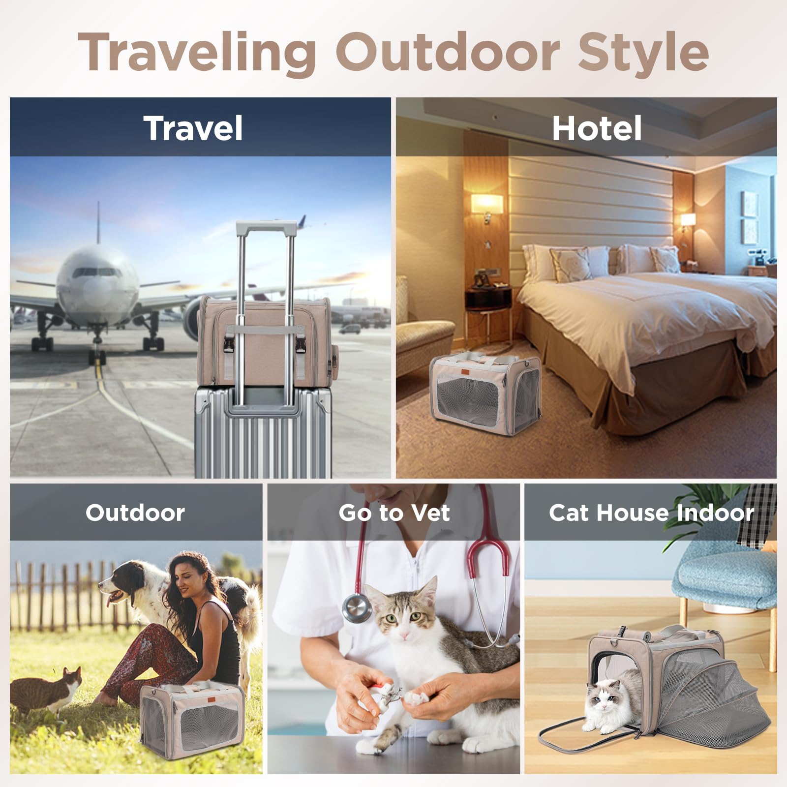 Expandable Pet Carrier View 6