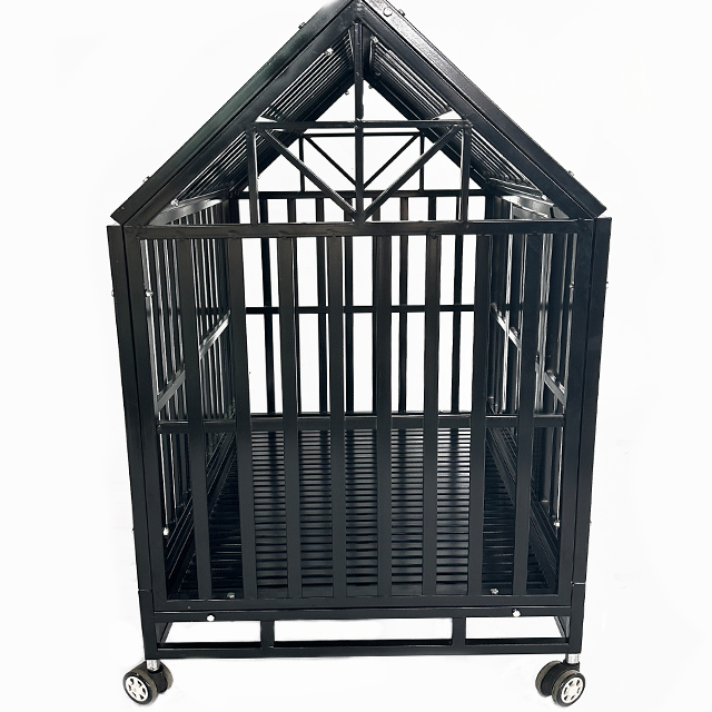 Heavy-Duty Dog Crate Detachable Square Tube Pet Cage XL Dog Cage Cat Cage Outdoor Pet Kennel for Large Dog