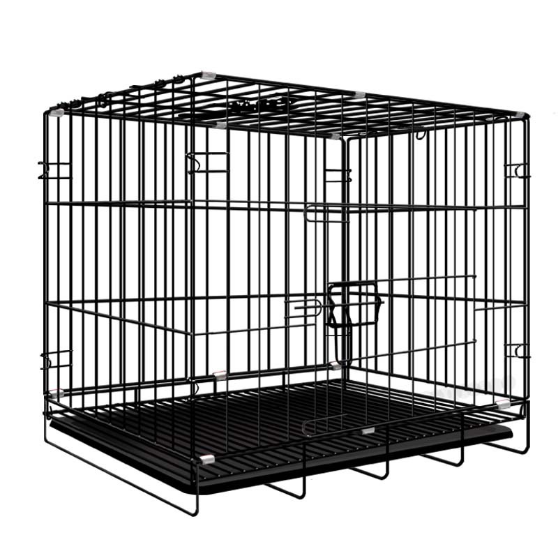 Best Quality Popular Folding Portable Stackable Metal Pet Crate Cage Easy To Install