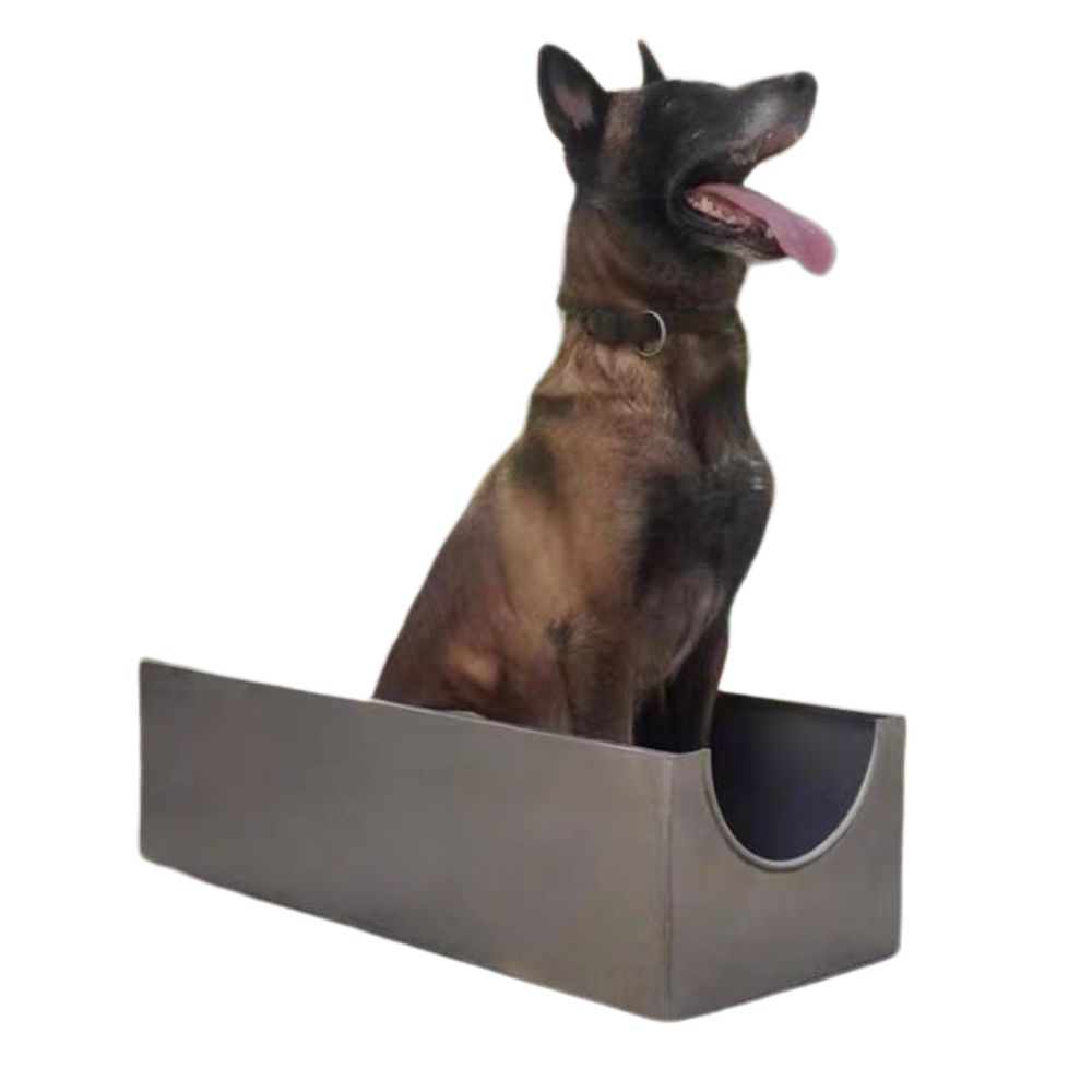 Stainless Steel Scratch-resistant Training Box for Working Dogs to Shape and Correct Behavior