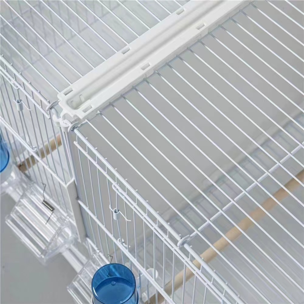 Heavy Duty 70cm Stackable Breeding Aviary Bird Cage Professional Metal Parrot Cage for Multiple Birds
