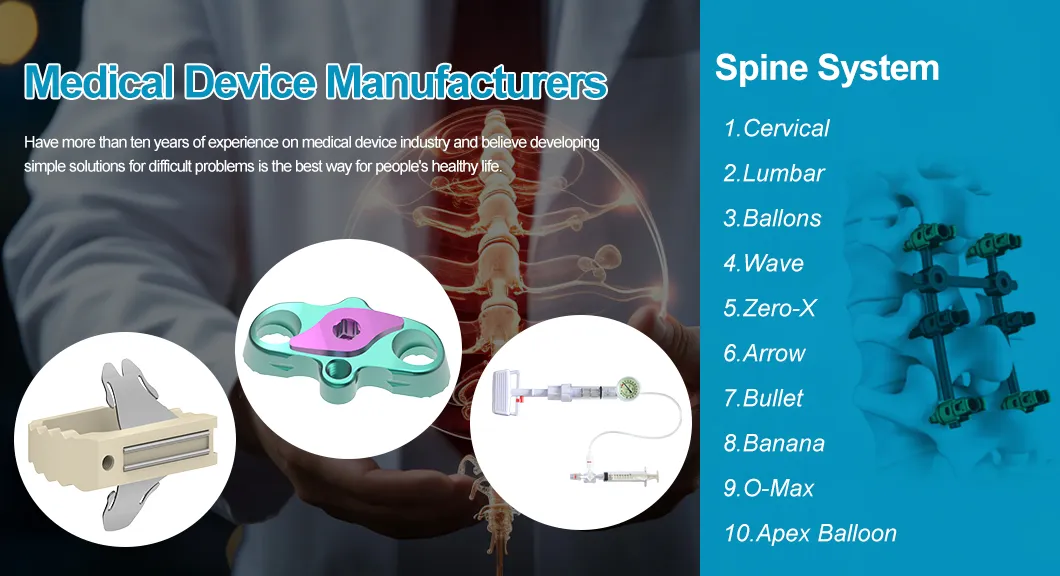 High Quality Surgical Instrument Orthopedic Implant Titanium Coating Long Mono Axial Screw Z Angle Lumbar Spinal Fixation System