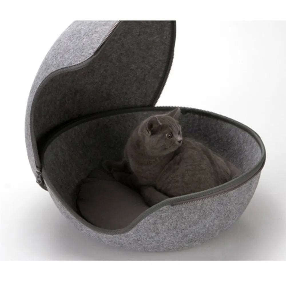 Removable Indoor Luxury Pet House Felt Cat Cave Felt Pet House