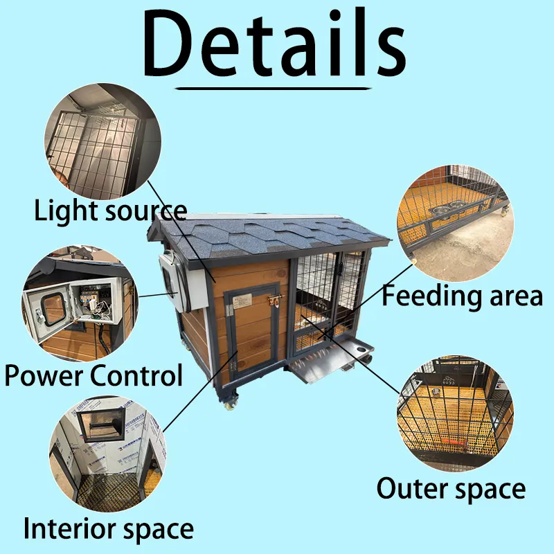 Hot Selling Universal Wooden Pet House Environmentally Friendly Dog Furniture
