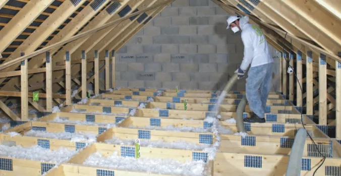 Application of F-16B mineral wool injection