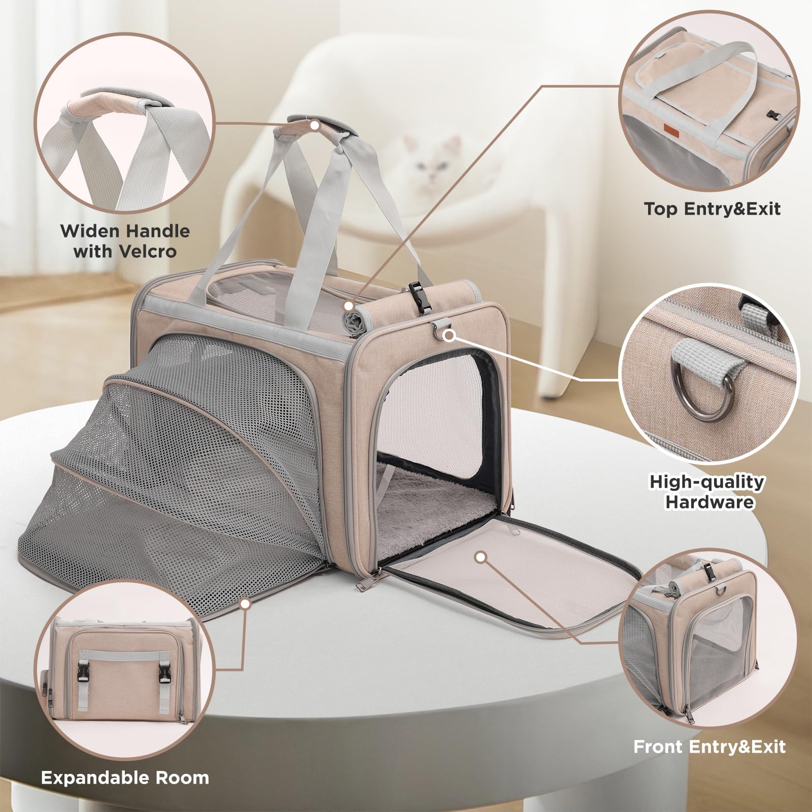 Expandable Pet Carrier View 3