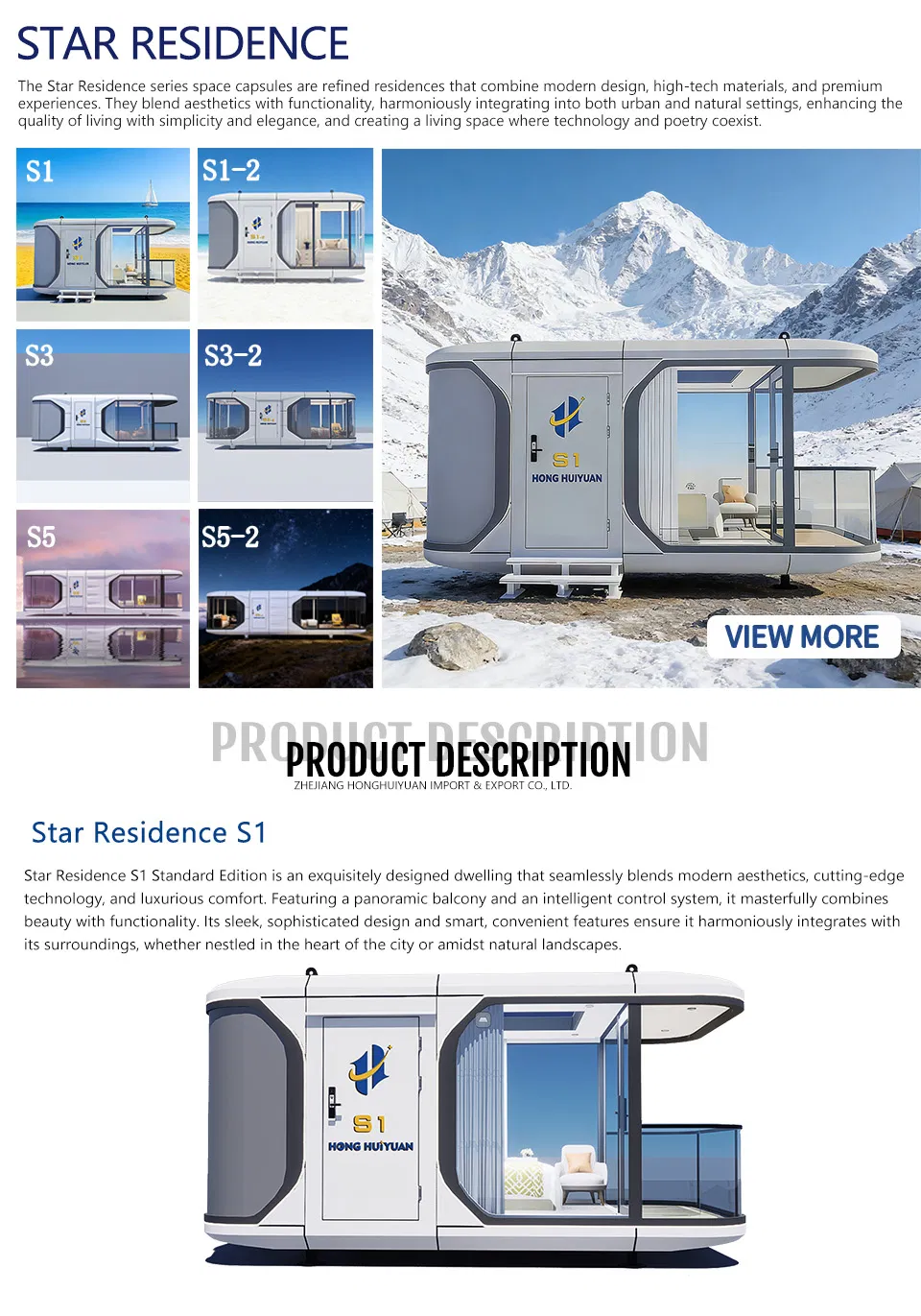 Solar Passive Heating Cooling Efficient Capsule House Design