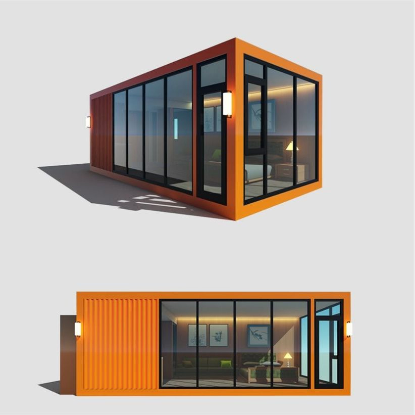Easily Movable Eco-Friendliness Durable Modular Container Homes Customizable Portable Housing Units Seismic-Resistant Versatile Structure 001004