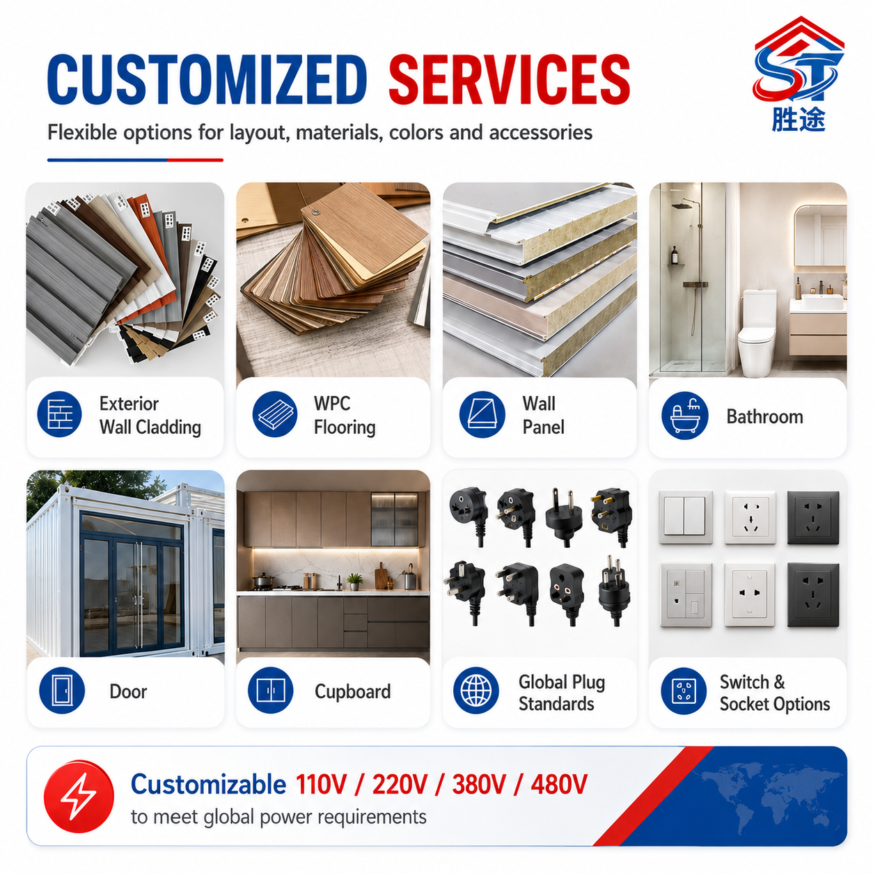 Prefab Foldable House 20Ft Container Wood Grain Canopy Porch Tiny Cabin Insulated Steel Outdoor Living Custom OEM ODM