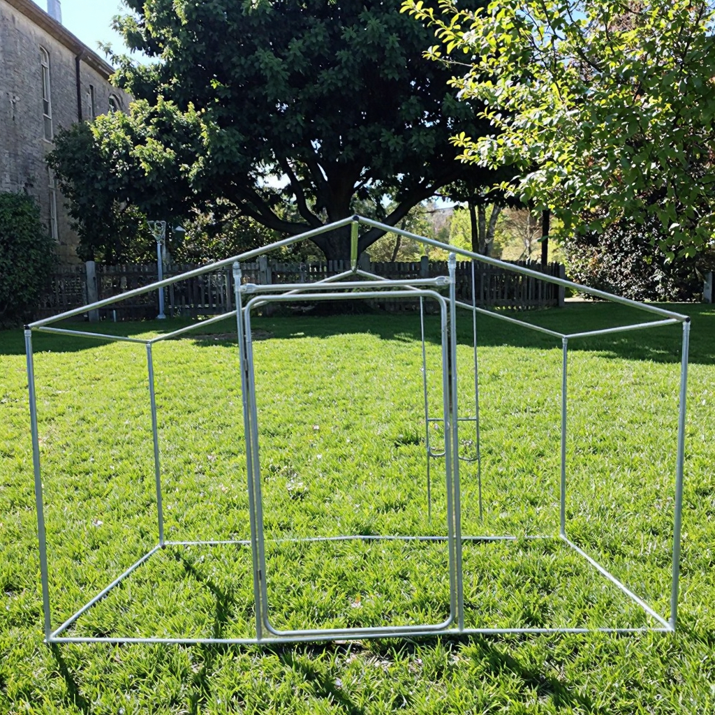 Metal Poultry Cage Detail 3