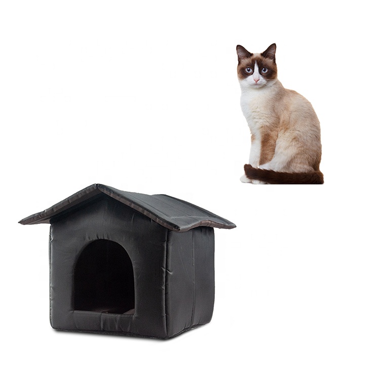 Water-Resistant Large Dog Kennel Outdoor Warm Weatherproof Pet Cat House for Stray Shelter or Villa Use
