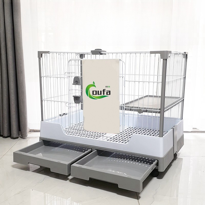 Multi-color Portability Durable Metal Pet Cage With Wheel Pet Product Rabbit Cage Hamster Cage For Sale