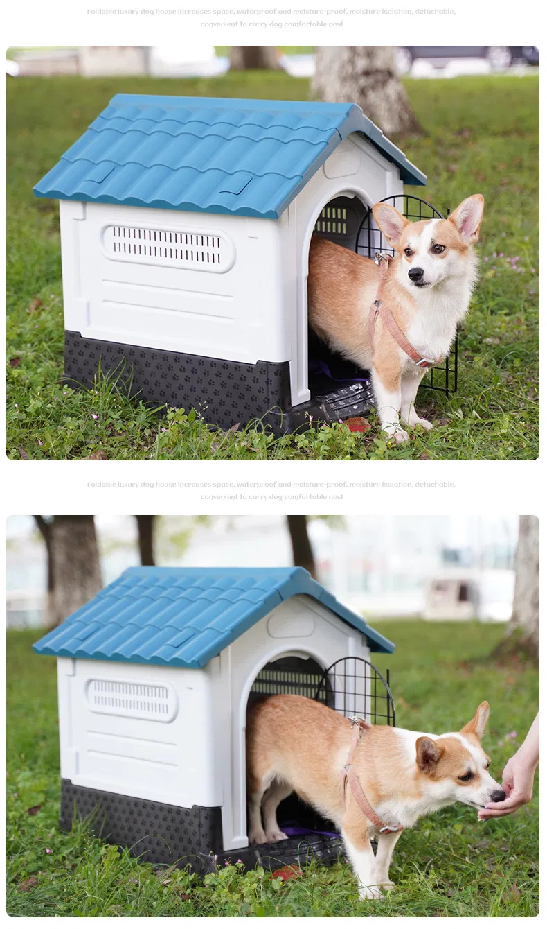 Wholesale Portable Luxury Design Indoor Outdoor Plastic Pet Cat Dog Sleeping House