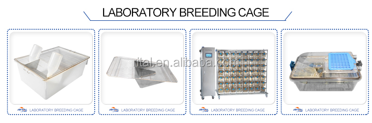 Veterinary Grade Stainless Steel Animal Hospitalization Cage, Easy to Clean & Disinfect, with Removable Tray