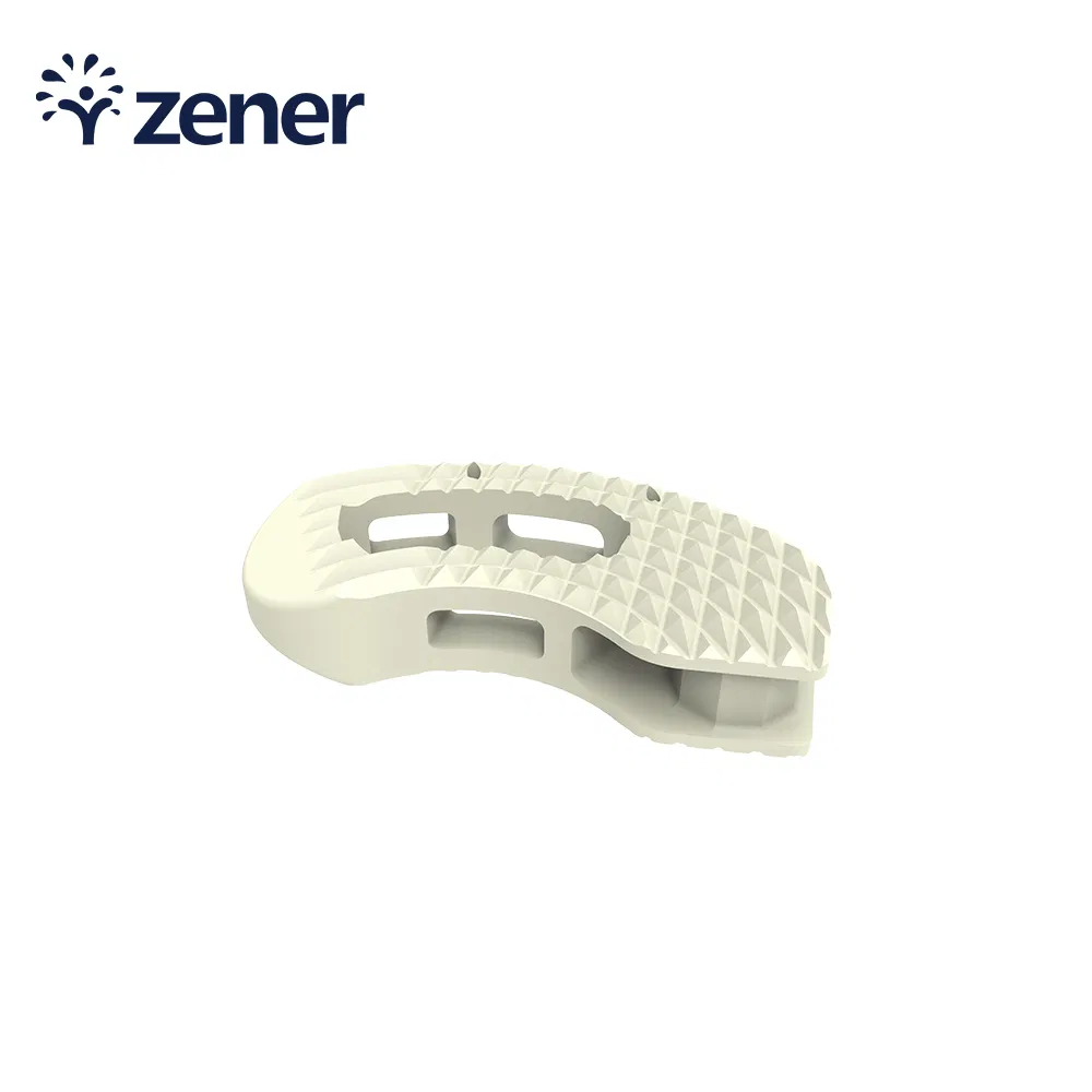 Supplies Surgical Instrument Orthopedic Implant Titanium Coating Banana Lumbar Peek Interbody Fusion Cage Spine System