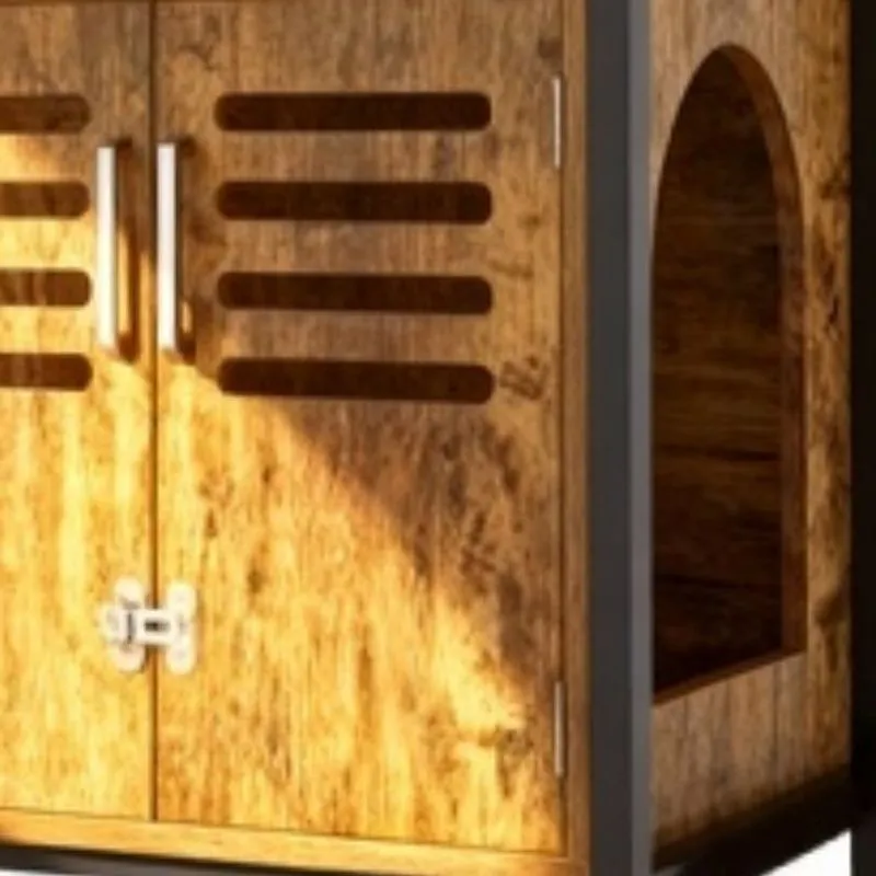 Modern Multi-Function Wood Cat Villa
